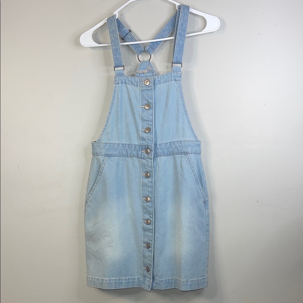 American Eagle Outfitters Denim Skirt Overalls Size XS #319